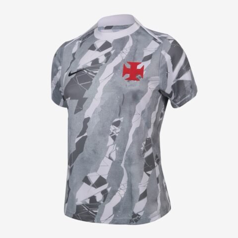 Camiseta Vasco Nike 2026 Pré-Jogo Feminina: Conforto e Desempenho