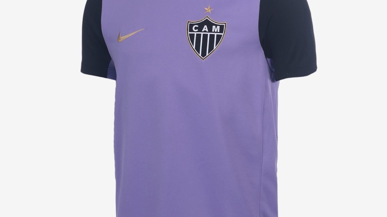 Camiseta Atlético Mineiro Nike Academy Pro 2026 Treino Infantil – Conforto e Desempenho