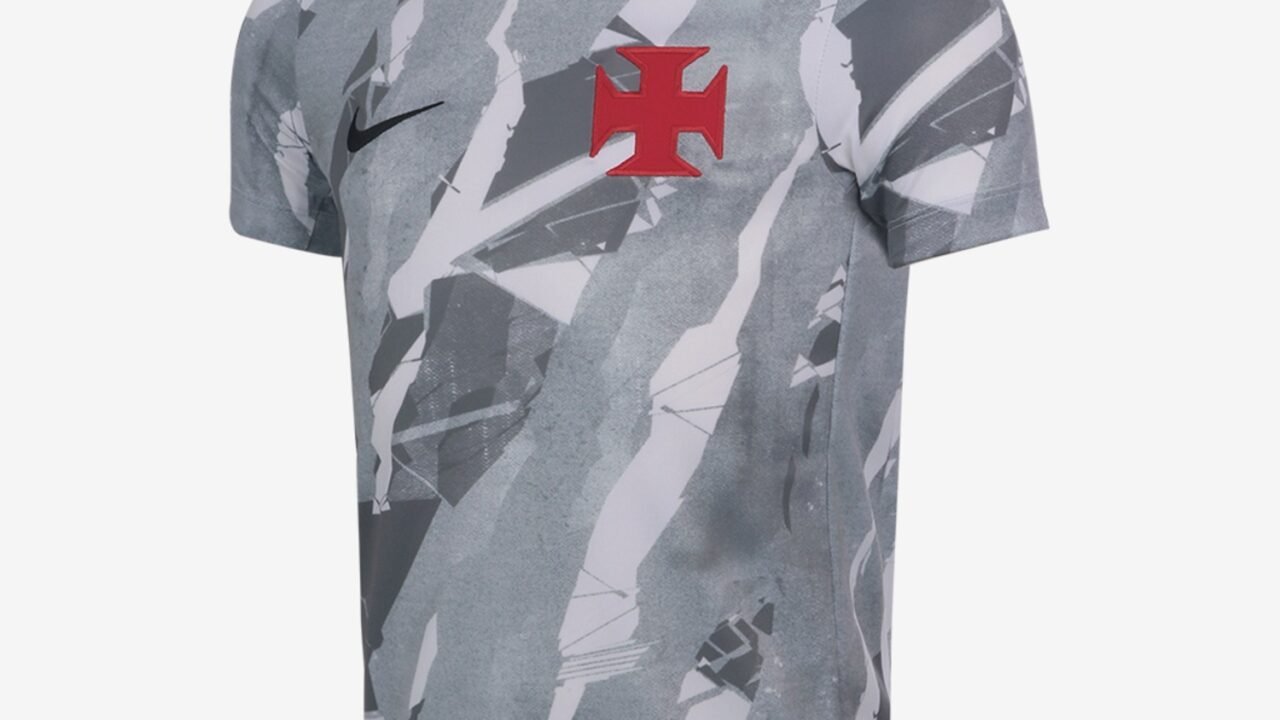 Camiseta Vasco Nike 2026 Pré-Jogo Infantil – Conforto e Desempenho