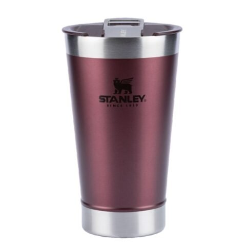 Copo Térmico de Cerveja com Tampa Stanley Wine 473ML: Mantenha Sua Cerveja Gelada por Horas