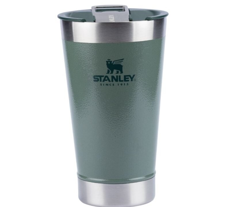 Copo Térmico de Cerveja Stanley Hammertone Green 473ML – Mantenha Sua Cerveja Gelada por Mais Tempo