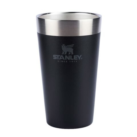 Copo Térmico de Cerveja Stanley Matte Black | 473ML – Mantenha Sua Cerveja Gelada por Mais Tempo
