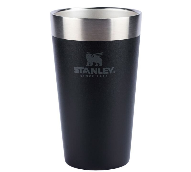 Copo Térmico de Cerveja Stanley Matte Black | 473ML – Mantenha Sua Cerveja Gelada por Mais Tempo