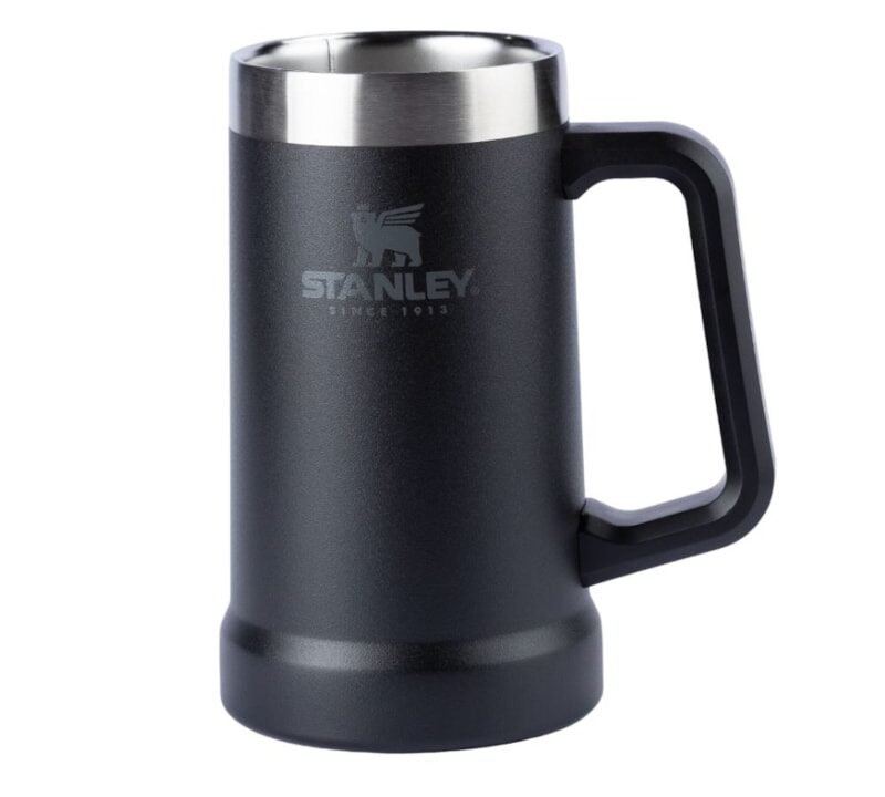Caneca Térmica de Cerveja Stanley Matte Black | 709ML – Sua Cerveja Gelada por Mais Tempo