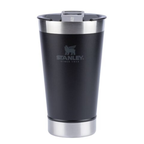 Copo Térmico de Cerveja Stanley Matte Black 473ML: Estilo e Praticidade para sua Bebida