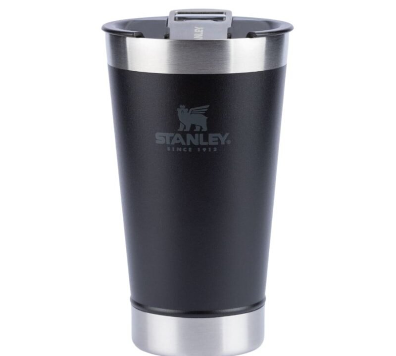 Copo Térmico de Cerveja Stanley Matte Black 473ML: Estilo e Praticidade para sua Bebida