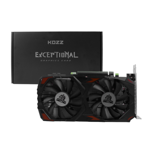 Placa de Vídeo Gamer RX580 DDR5 8GB Alto Desempenho – KOZZ By Cellfy