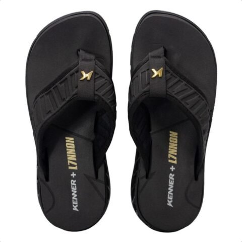 Sandália Kenner Rakka Elite L7 Preto: Conforto e Estilo para o Dia a Dia