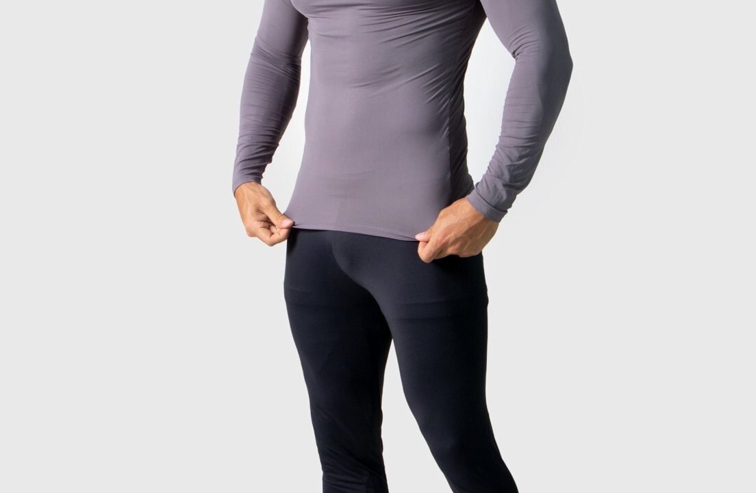 Camisa Térmica 4 Estações Manga Longa com Proteção UV50 Cinza