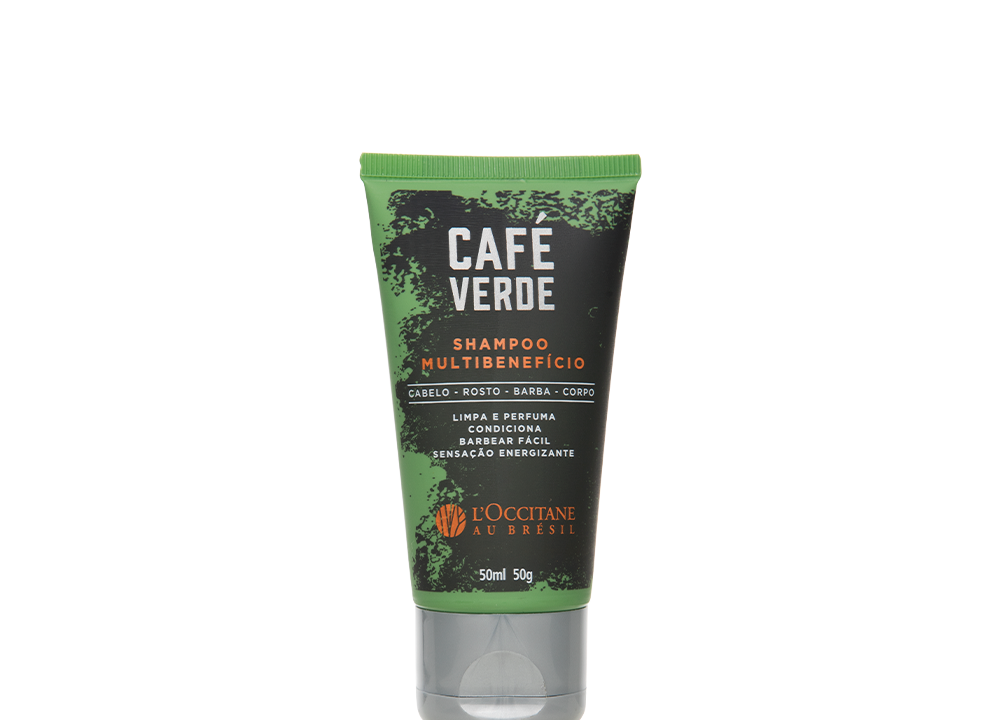 Shampoo Multibenefício Café Verde 50ml – L’Occitane au Brésil