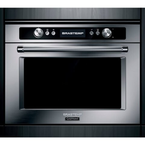 Forno de Embutir Elétrico a Vapor Brastemp Gourmand 34L Inox – Praticidade e Sofisticação na Cozinha