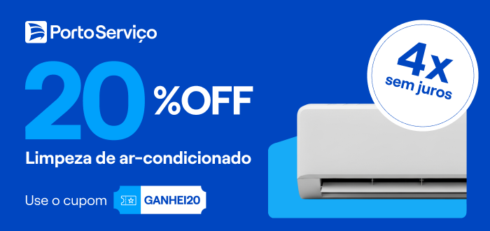 Limpeza de ar-condicionado na Porto Seguro com 20% OFF