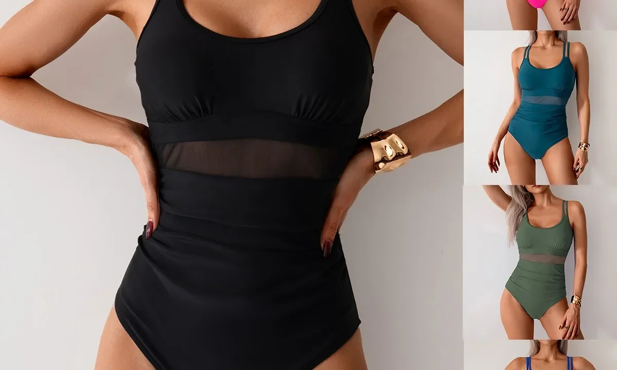 Swimsuit Preto Feminino Aliexpress: Conforto e Estilo com Desconto de 48%