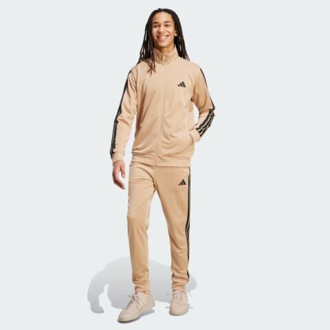 Agasalho Adidas 3 Stripes Bege: Conforto e Estilo para o Seu Dia a Dia