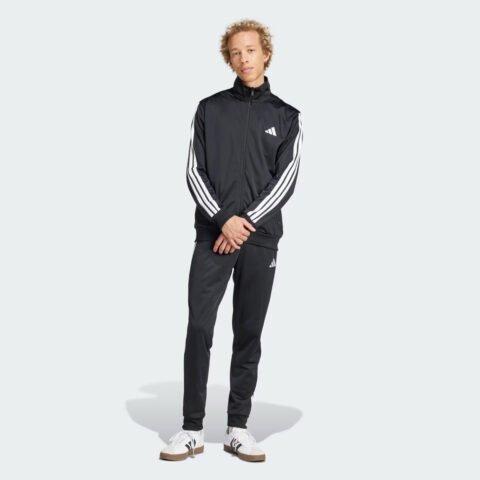 Agasalho Adidas 3 Stripes Preto: Conforto e Estilo para Seu Treino