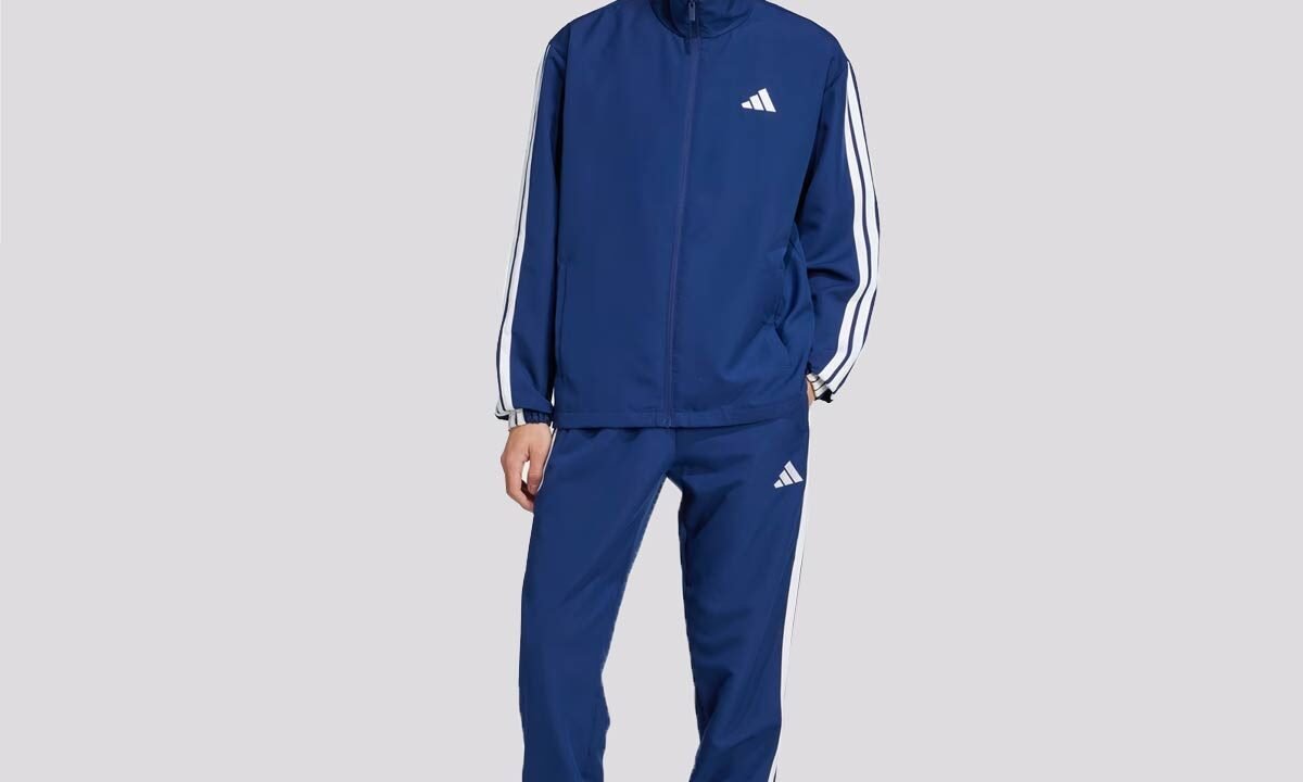 Agasalho Adidas 3 Stripes WV Marinho – Conforto e Estilo para o Dia a Dia