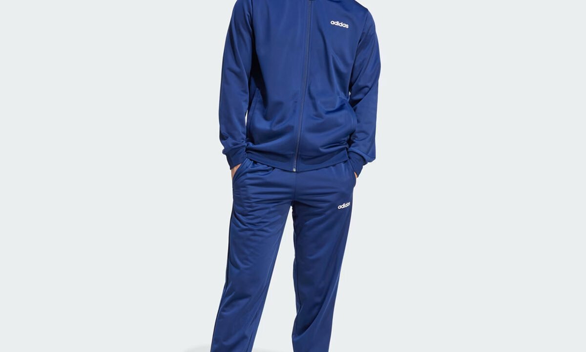 Agasalho Adidas Logo Linear Azul Marinho: Conforto e Estilo para o Dia a Dia