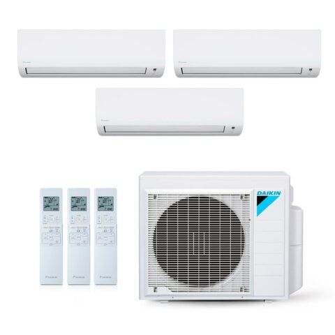 Ar-Condicionado Multi Split Inverter Daikin 28.000 BTUs para 3 Ambientes – Quente/Frio 220V
