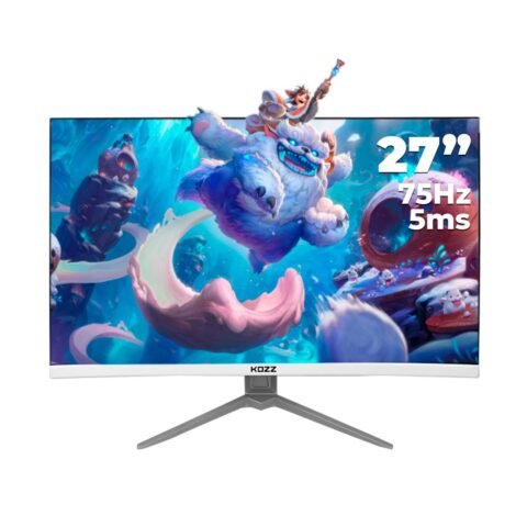 Monitor Curvo Led 27” IPS Full HD Gamer Ajustável – KOZZ By Cellfy