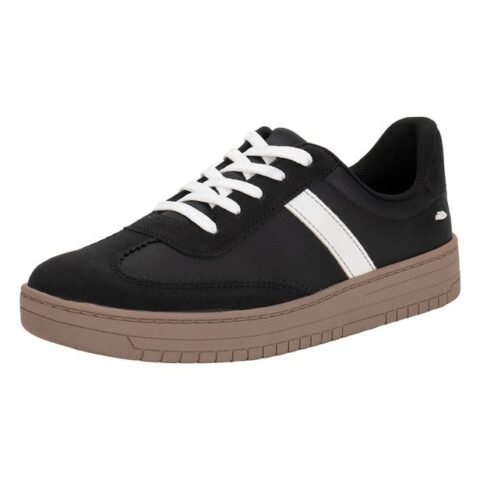 Tênis Feminino Casual Dakota G9953 Preto/Branco 34 – Conforto e Estilo
