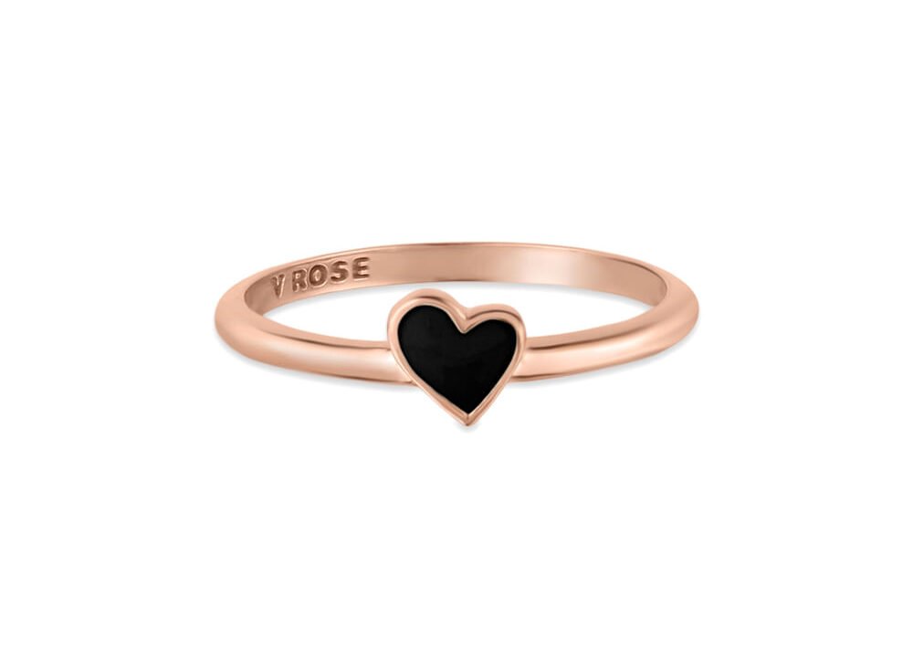 Anel Life Love Coração Mini Rosé: Elegância e Delicadeza da Vivara
