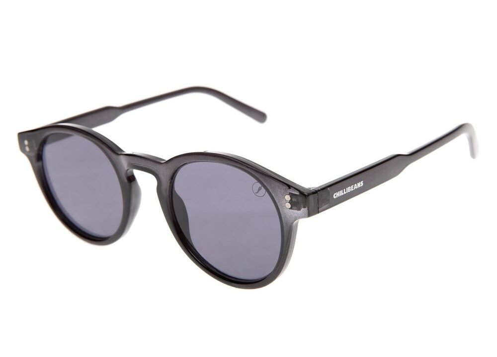 Óculos de Sol Unissex Chilli Beans Redondo Clássico Preto – Proteção e Estilo