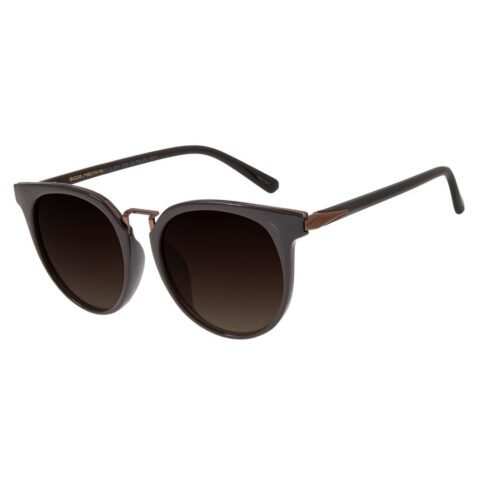 Óculos de Sol Feminino Chilli Beans Marrom Polarizado – Estilo e Proteção