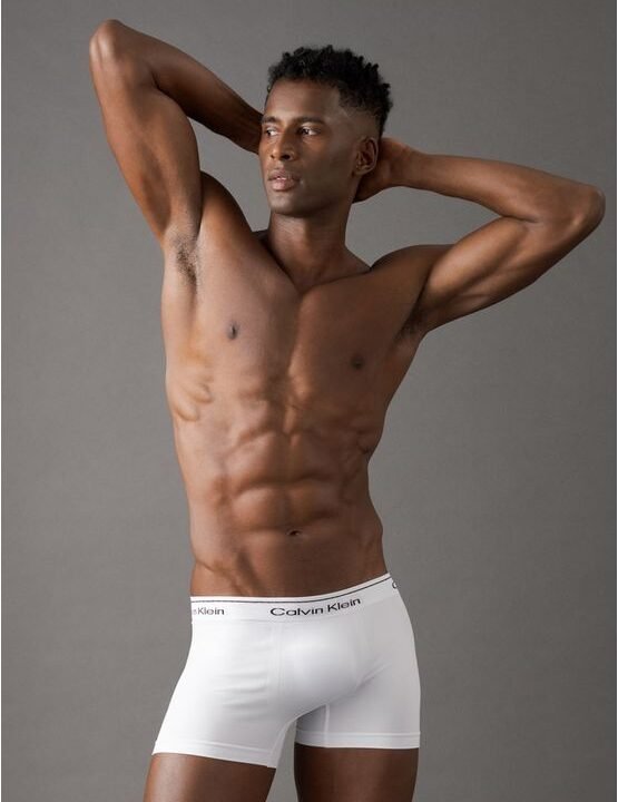 Cueca Trunk Modern Cotton Seamless Calvin Klein Underwear Branco – Conforto e Qualidade