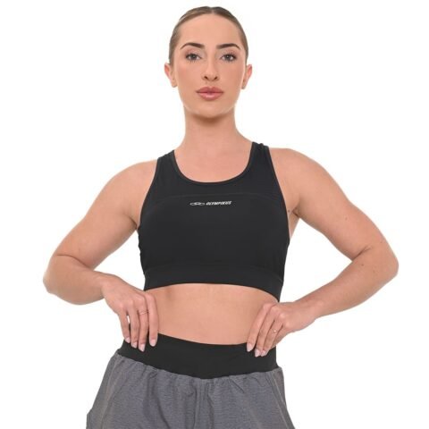Top Runner Olympikus Feminino G Preto – Suporte e Conforto para Seus Treinos