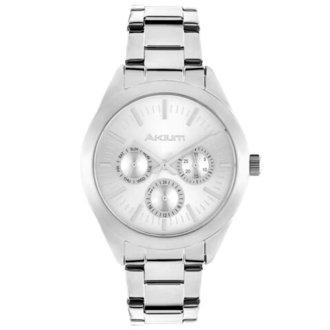 Relógio Akium Lady Fine Sport Feminino Aço Prateado – Elegância e Praticidade