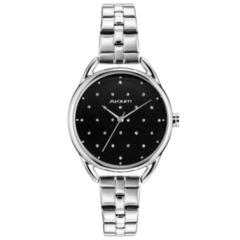 Relógio Akium Urban Glow Feminino Aço Prateado – Elegância com Desconto Vivara