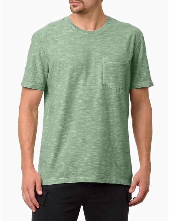 Camiseta Masculina Find Your Path Verde – Conforto e Estilo Calvin Klein