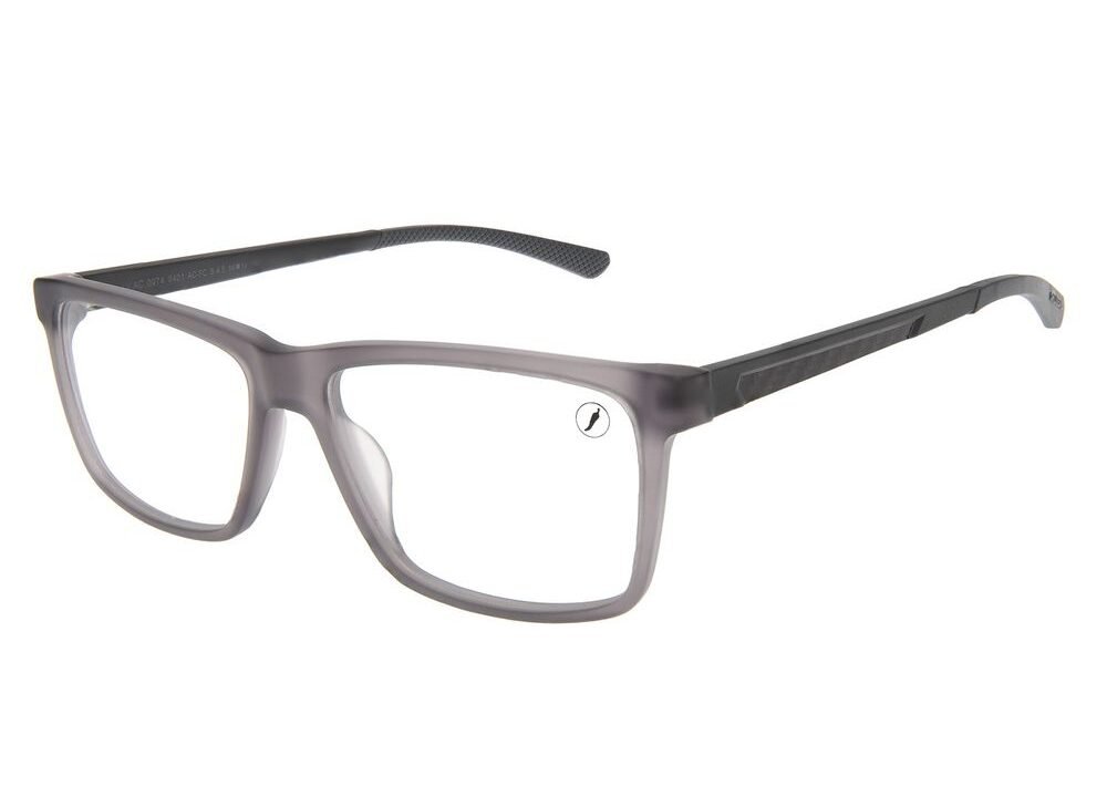 Armação Para Óculos de Grau Masculino Chilli Beans Quadrado AC Cinza – LV.AC.0974.0401 M