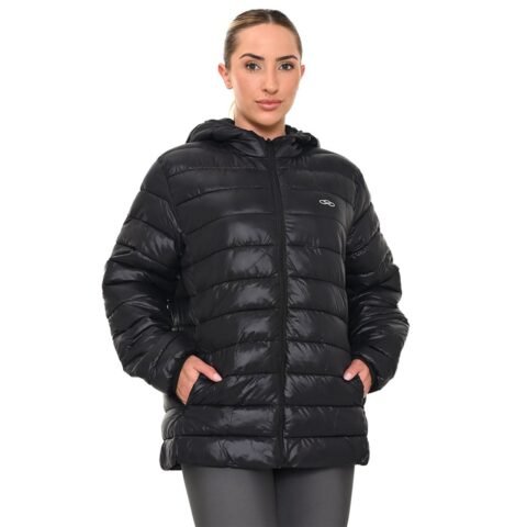 Jaqueta Puffer Olympikus Feminina G Preto: Conforto e Praticidade para Seu Dia a Dia