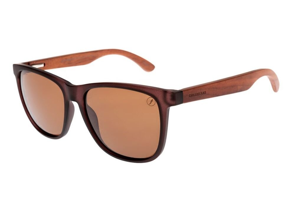 Óculos de Sol Masculino Chilli Beans Bossa Nova Wood Marrom – Estilo e Proteção