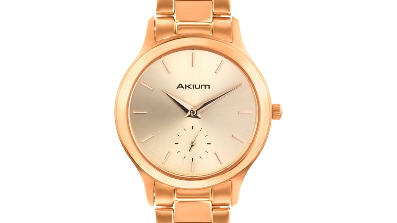 Relógio Akium Classy Feminino Aço Rosé – Elegância com Desconto Vivara