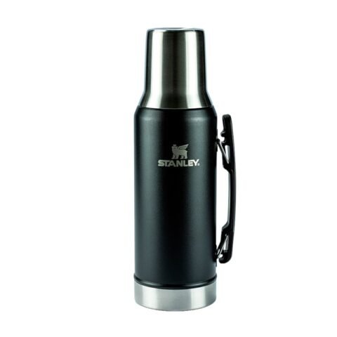 Garrafa Térmica Mate System Matte Black | 1.2L Stanley – Perfeita para seu Chimarrão