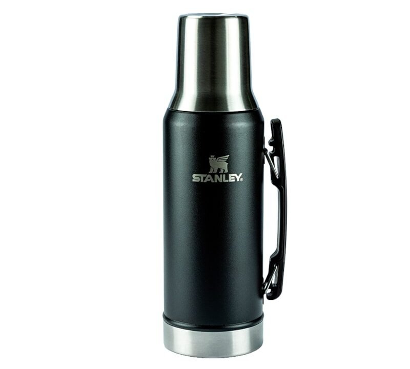 Garrafa Térmica Mate System Matte Black | 1.2L Stanley – Perfeita para seu Chimarrão