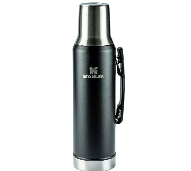 Garrafa Térmica Mate System Matte Black 1.6L Stanley – Acompanhe Seu Chimarrão Onde Estiver