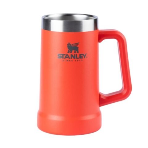 Caneca Térmica de Cerveja Stanley Flame Red | 709ML – Mantenha Sua Cerveja Gelada por Mais Tempo