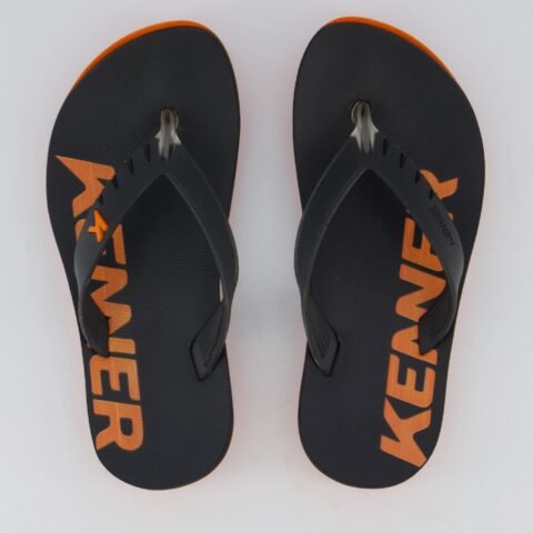 Chinelo Infantil Kenner Red Preto e Laranja: Conforto e Estilo para o Dia a Dia