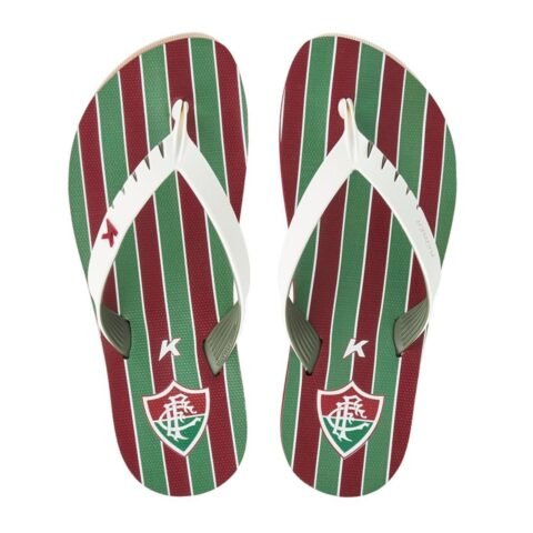 Sandália Kenner Masculina Red Fluminense Vinho – Conforto e Estilo Tricolor