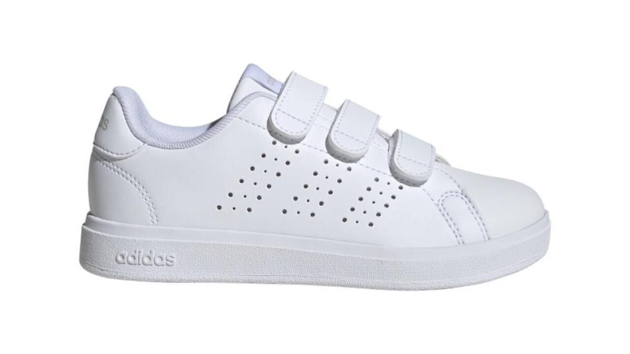 Infantil – Tênis Advantage Base 2.0 adidas Sportswear Branco: conforto e estilo para os pequenos