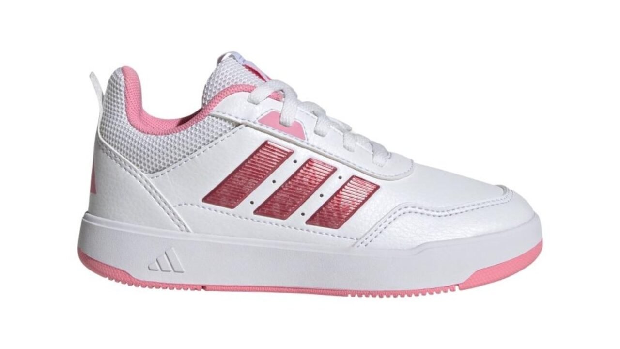 Tênis Infantil TENSAUR SPORT 3.0 K adidas Sportswear Branco – Conforto e Durabilidade para Crianças Ativas