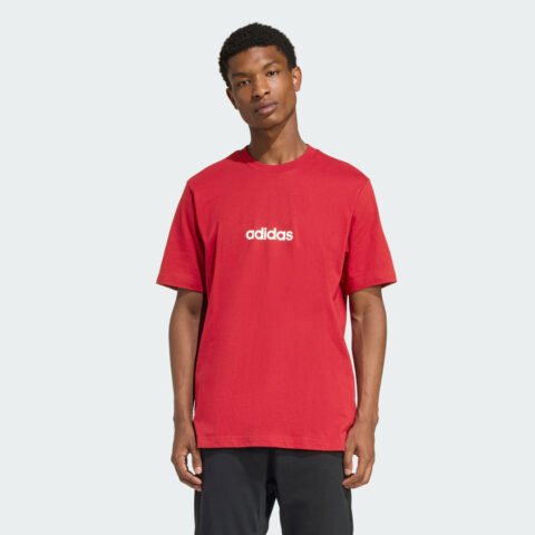 Camiseta Essentials Linear Single Jersey Homem adidas – Conforto e Estilo Casual