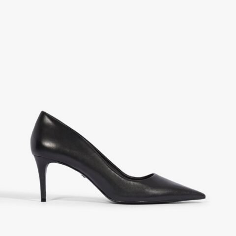 Sapato Scarpin Lena Low Couro Preto | Schutz: Sofisticação e Versatilidade
