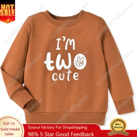 Roupa de Aniversário para Meninos Pequenos – Moletom Estiloso e Confortável