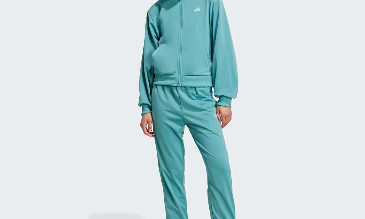 Agasalho Adidas Feelcozy TS Feminino Azul – Conforto e Estilo Casual