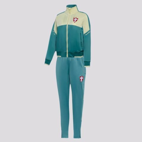 Agasalho Palmeiras Savoia Feminino Verde – Conforto e Estilo para Torcer