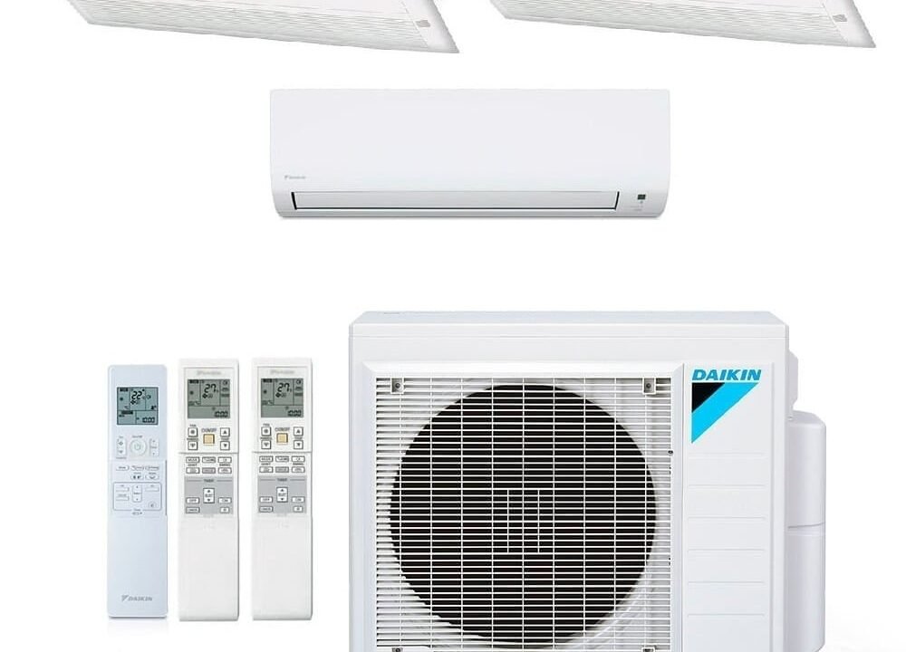 Ar-Condicionado Multi Split Inverter Daikin 28.000 BTUs para 3 Ambientes – Quente/Frio 220V